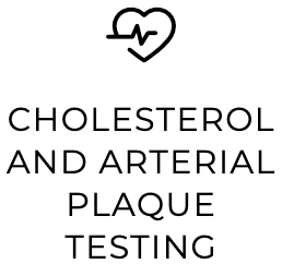 Cholesterol and arterial plaque testing